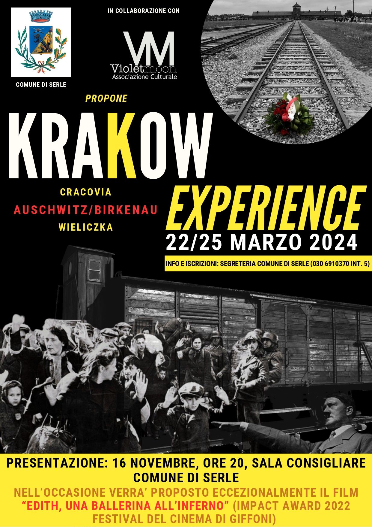 Immagine di copertina per KRAKOW EXPERIENCE - AUSCHWITZ / BIRKENAU 22/25 MARZO 2024